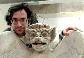 University of Chicago Millenium Gargoyle - sculpture in process